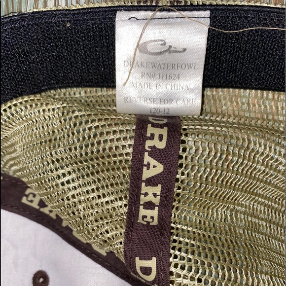 Drake Waterfowl Systems OSFM mesh trucker hat - Picture 4 of 5